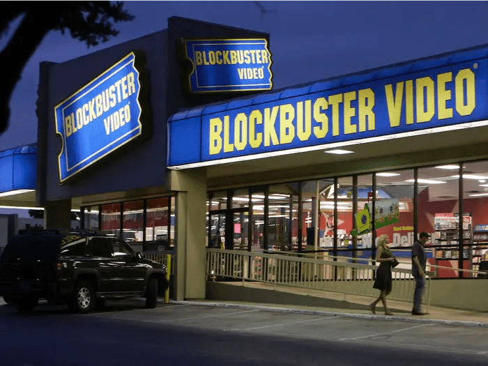 image of Blockbuster Video Store
