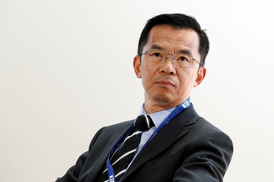 Ambassador Lu Shaye in 2019. Photo: Benoit Tessier/Reuters