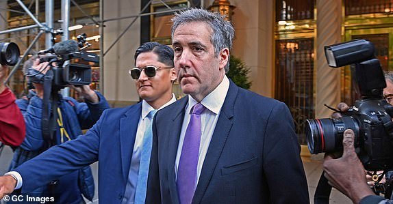 NEW YORK, NY - MAY 20: Michael Cohen is seen on May 20, 2024 in New York City.  (Photo by Andrea Renault/Star Max/GC Images)