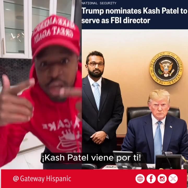 What you gone do when Donald Trump and Kash Patel come for you?